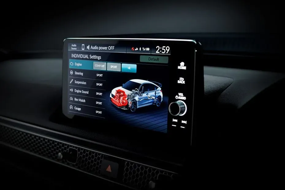 Type R touch screen